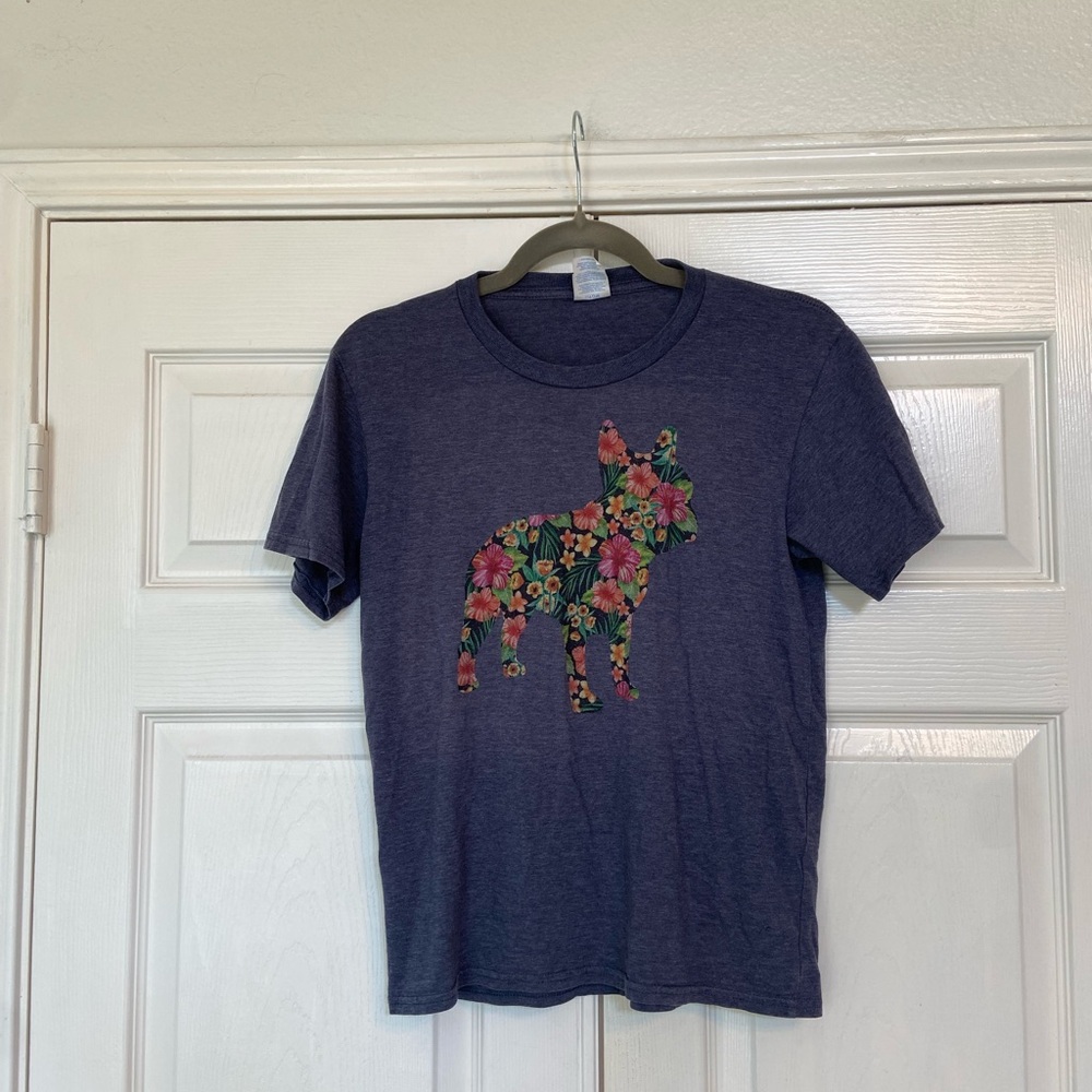 French Bulldog Short Sleeve Top